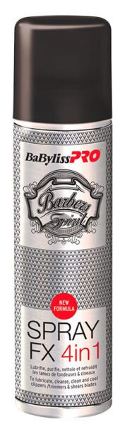 Спрей охлаждающий BaByliss PRO FX SPRAY 4 в 1 FX040290E для машинок (150мл)